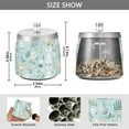 thumbnail image 2 of Yayeee Ashtray with Lid for Cigarette Smokeless Stainless Steel Home Ash Holder, Floral Easter, 2 of 7