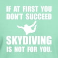 thumbnail image 3 of CafePress - Skydiving Not For You T Shirt - Men's Classic Graphic Cotton T-Shirt, 3 of 4