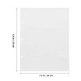 thumbnail image 5 of 1 Bag of Banknote Storage Bags Collection Banknotes Bags Clear Stamp Protective Covers Dollar Bill Bags, 5 of 5