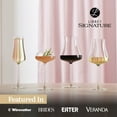 thumbnail image 6 of Libbey Signature Stratford Coupe Cocktail Glasses Set of 4, Artful, Lavish Coupe Martini Glasses, Stemmed Cocktail Glasses for Weddings, Birthdays, 6 of 6