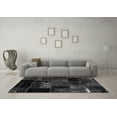 thumbnail image 3 of Ahgly Company Indoor Square Patchwork Gray Transitional Area Rugs, 6' Square, 3 of 4