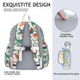 thumbnail image 5 of Cute Dinosaur Pattern Backpack for School,Cute School Bag,Schoolbag with Adjustable Shoulder Straps & Padded Back,13.4"x11"x4.7", 5 of 6