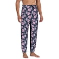 thumbnail image 4 of Kdxio Flowers Pattern Joggers,Sweatpants for Men with Pockets-Medium, 4 of 5
