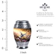 thumbnail image 2 of Small Dove Flying Clsoe To Flowers Urns For Human Ashes - Urn For Human Ashes Adult Men & Women - Urns For Human Ashes Adult - Adult Cremation Urns - Burial Urns For Ashes (Size - 3inch, 1pcs), 2 of 5