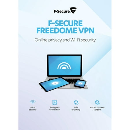 F-Secure FREEDOME VPN 1-Year | 3-Devices - Global