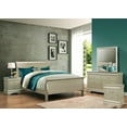 thumbnail image 6 of Emelina Philip Champagne Sleigh Bedroom Set Special Queen 6 Piece: Bed, Dresser, Mirror, 2 NightStands, Chest, 6 of 13