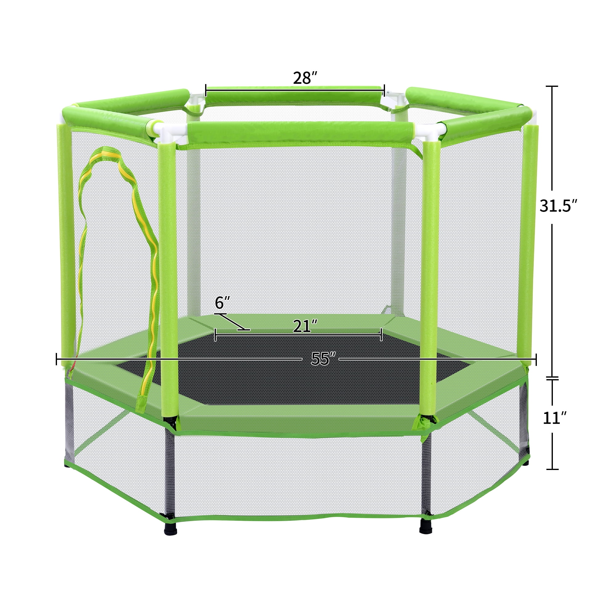 TRIBECCO Lot de 6 piquets d'ancrage au sol pour trampoline