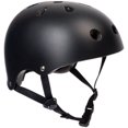 thumbnail image 1 of Matte black bike/skate helmet, 1 of 1