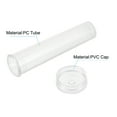 thumbnail image 4 of Uxcell Floral Water Tubes with Cap, 30 Pcs 0.6" ID x 2.8" Plastic Bottle White, 4 of 6