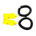 thumbnail image 3 of koolsoo 2 Pcs Sifflet de Survie Serpentin de Poignet Urgence Plongée sous-Marine Jaune, 3 of 6