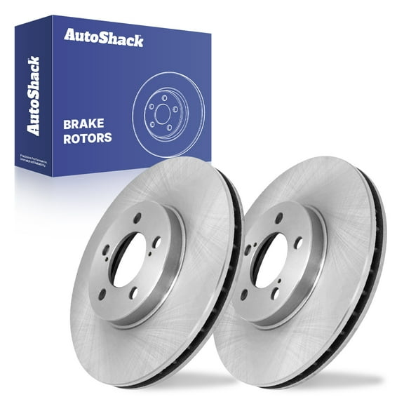 AutoShack Front Vented Brake Rotors 2-PC Set Replacement for 2001-2007 Ford Taurus 1995-2002 Lincoln Continental 1993-1998 Lincoln Mark VIII 2001-2005 Mercury Sable 11.56" (293.6 mm)