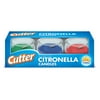 Cutter Citronella Scented Candles 3pk