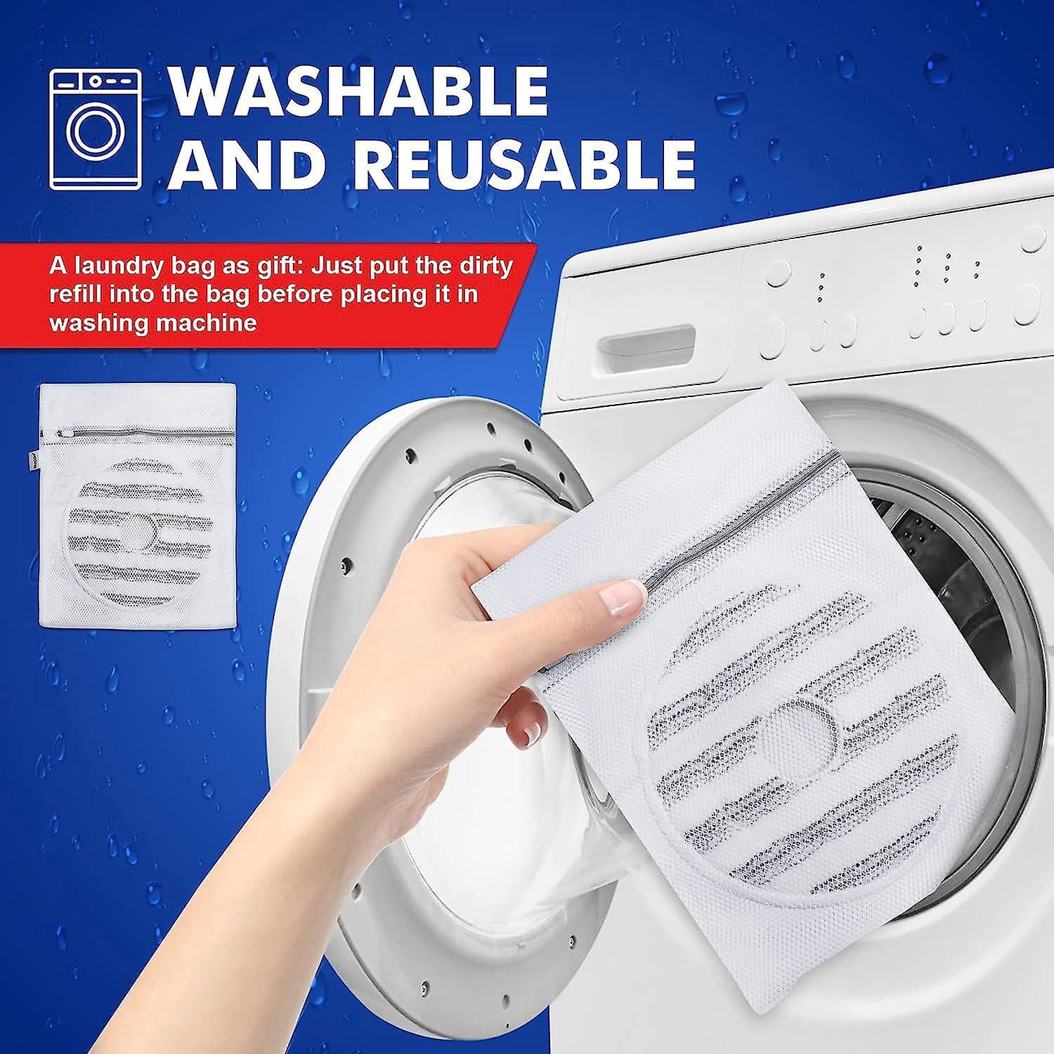 Recharge Microfibre Pour Serpillière Vileda Spin And Clean - Lot De 3 Lavables Et Réutilisables