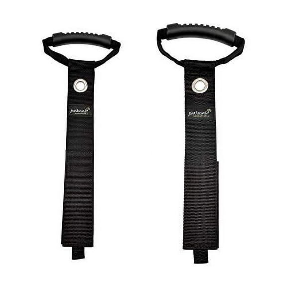 Parkworld 64132 Extension Cord Clip, Storage Strap, Cable Wrap Organizer, Hoop and Loop Hanger Also for Rope, Coil Reel and Hose. (L, 2"x28") 2-Pack