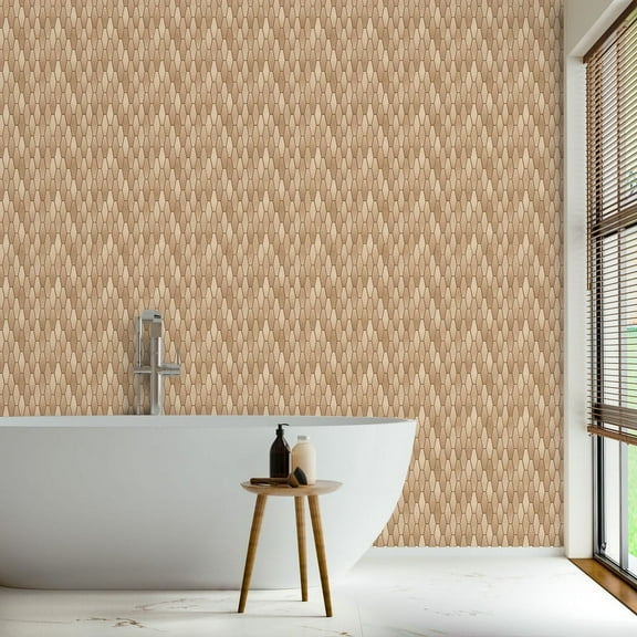 Mosaicowall 10-Sheet Peel and Stick Tile - 11.9"x11.8" Premium Kitchen Self Adhesive Backsplash Tile