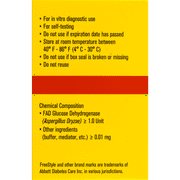 FreeStyle Lite Blood Glucose Test Strips, 100 Ct