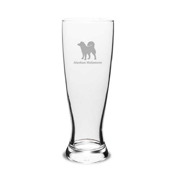 Alaskan Malamute Deep Etched 23 oz University Beer Pilsner