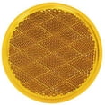 thumbnail image 2 of Peterson Mfg. Reflector V475A Quick Mount; Amber Lens; 3-3/16 Inch Round; Without Housing; Adhesive Backing, 2 of 3