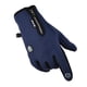 thumbnail image 3 of Guantes reflectantes con cremallera, gruesos, cálidos, resistentes al viento, para hombres y mujeres, para ciclismo, conducción, coche, esquí, guantes para exteriores, guantes para mujer., 3 of 5