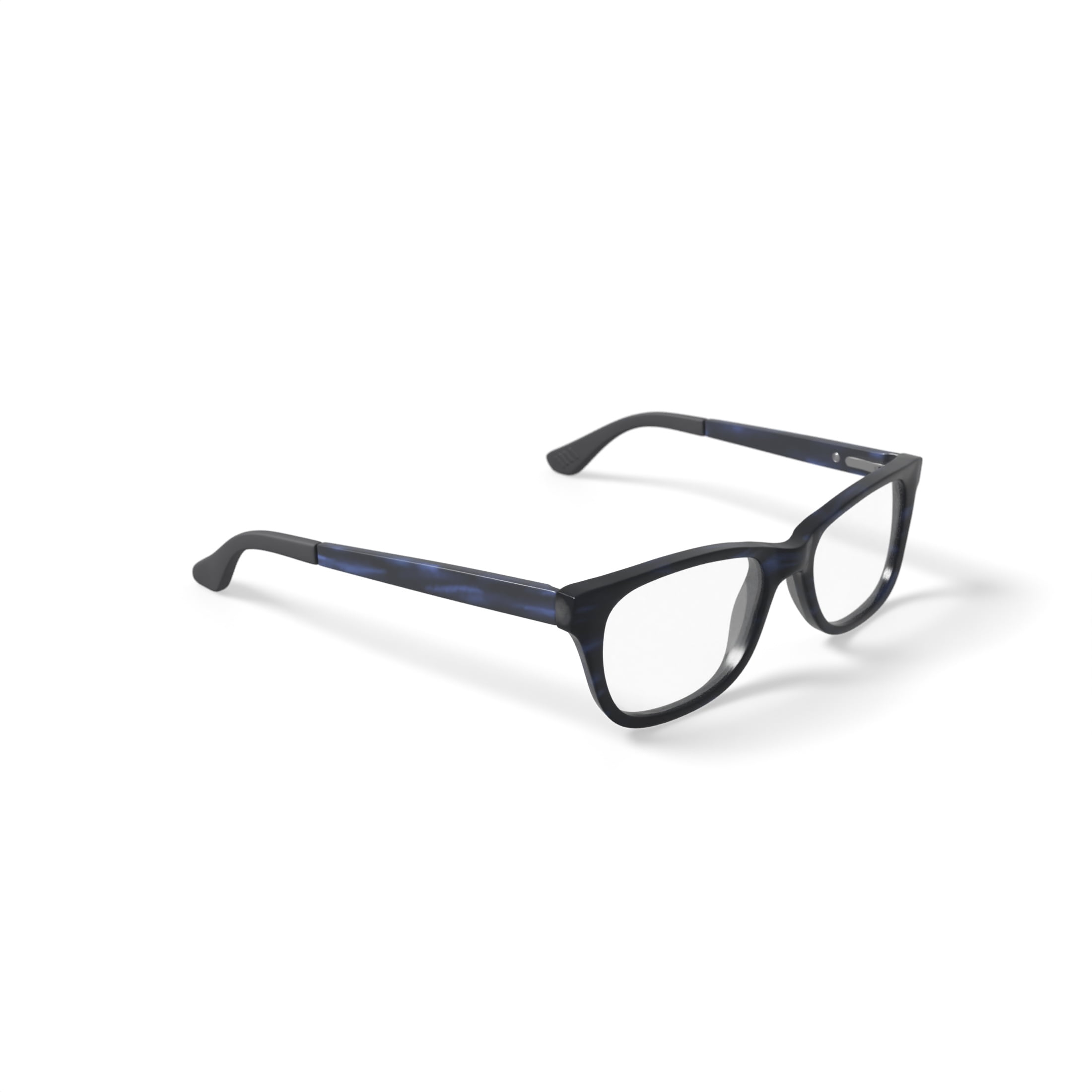 Jonas Paul Youth Miles/Maddie Square Prescription Eyeglasses with Case, Blue