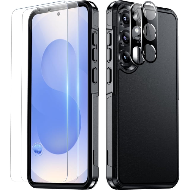 Funda de teléfono SPIDERCASE diseñada para Samsung Galaxy S25 Black