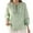 Green, variant on DDAPJ pyju Cotton Linen Shirts for Women Summer Trendy Boho Tops Lace Up Embroidered Peasant Blouses 3/4 Sleeve Casual Dressy Shirt Ventas Flash Hoy Beige M