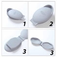 thumbnail image 4 of Abrazadera para abrir ostras, herramienta de silicona, pinza de mano, soporte para ostras, herramienta para mariscos, para reuniones en casa, cocina y Gris, 4 of 5