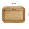 thumbnail image 2 of Ensemble d'Accessoires pour Friteuse à Air Chaud pour Instant & Other – 100 Pcs Doublures en Papier Jetables de 87 Pouces Doublures en Parchemin pour la Cuisson et Facile, 2 of 6