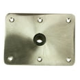 thumbnail image 2 of Springfield KingPin Standard Rectangular Stainless Steel Base, Satin Finish, 2 of 2