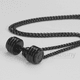 thumbnail image 5 of Collar Y Pulsera Mancuerna De Acero Inoxidable Negro, 5 of 5