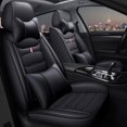 thumbnail image 2 of Funda de asiento de coche universal de piel sintética de 1 asiento para Passat B8 Opel Corsa D Peugeot 2008 BMW E46 E90 Accesorios de coche Detalles interiores, 2 of 5