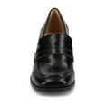 thumbnail image 6 of Journee Womens Malleah Loafer Style Stacked Heel Pumps, Widths Available, 6 of 8