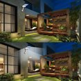 thumbnail image 3 of Mistaha 48 LEDs 800LM Solar Power Light Motion Sensor Outdoor Garden Waterproof Lights Wall Lamp, 3 of 8