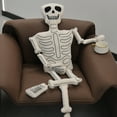 thumbnail image 3 of 3.6FT Halloween Skeleton Throw Pillows Decorations Cute Plush Skeleton Halloween Pillow Halloween Stuffed Skull Pillow Human Skeleton Decor Indoor for Kids Gift Home Sofa Bed Office Couch Living Room, 3 of 9