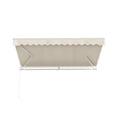 thumbnail image 3 of ALEKO 10 x 8 ft Ivory Motorized Retractable Patio Awning, 3 of 7