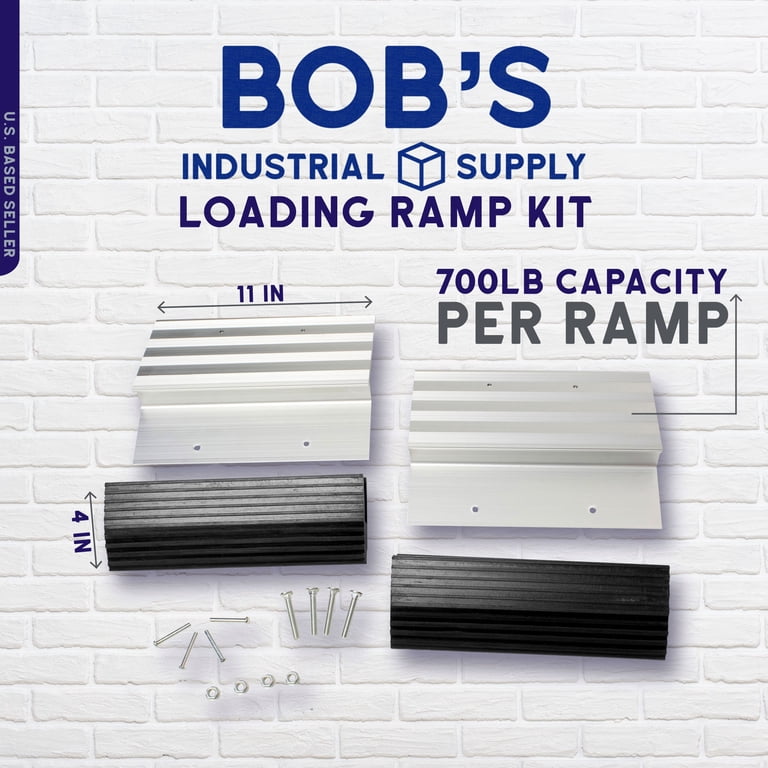 Heavy Duty Ramps DIY Truck Loading Ramp Kit - Aluminum Brackets ...