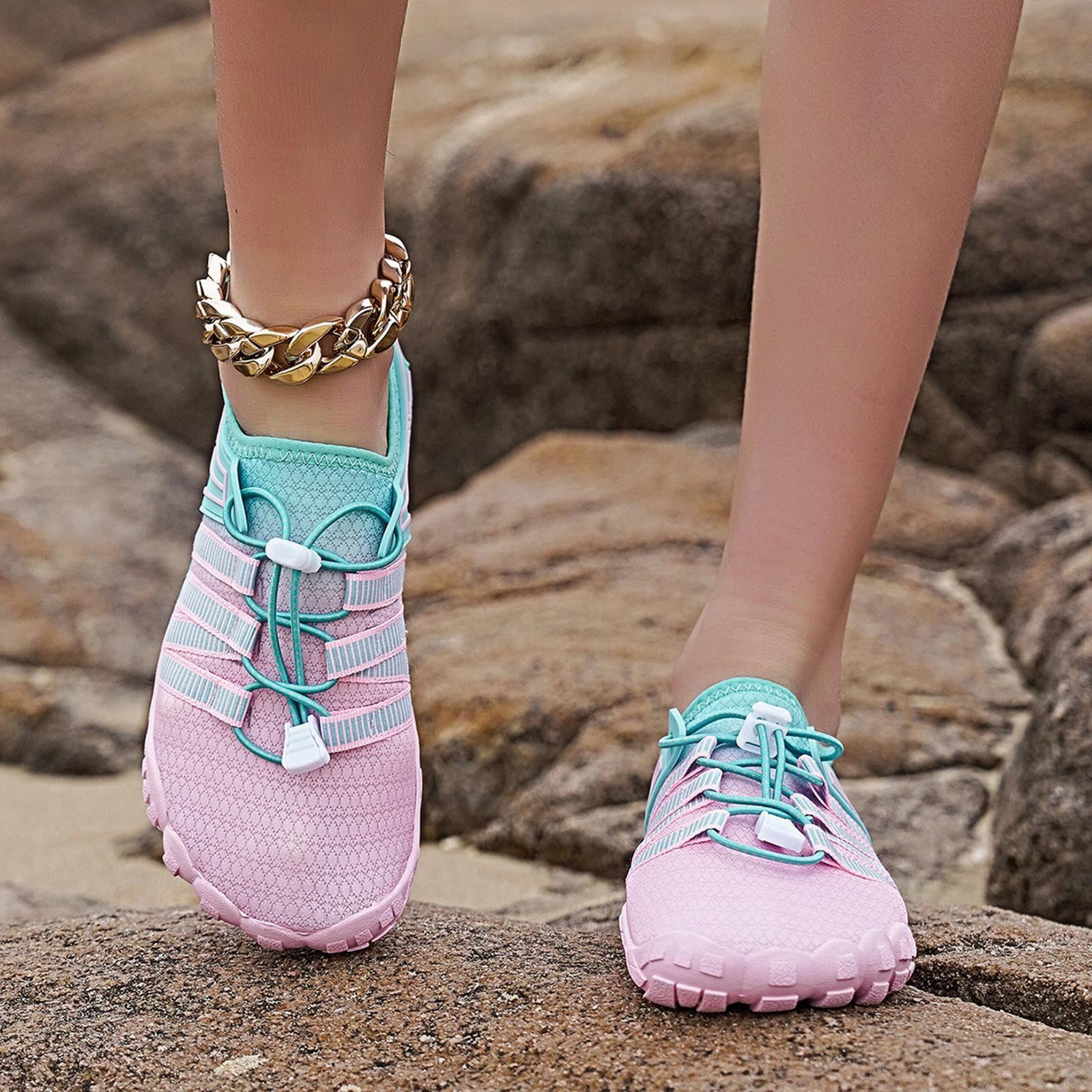 Hike Barefoot Shoes for Women Men, Breathable Non- Athletic Footwear, Wide Toe Water Shoes for Hiking, Non- Neuropathy Shoes for Women Men, Grounded Comfort wear