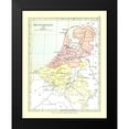 thumbnail image 2 of Gardiner 12x14 Black Modern Framed Museum Art Print Titled - Europe Netherlands 1702 - Gardiner 1902, 2 of 5