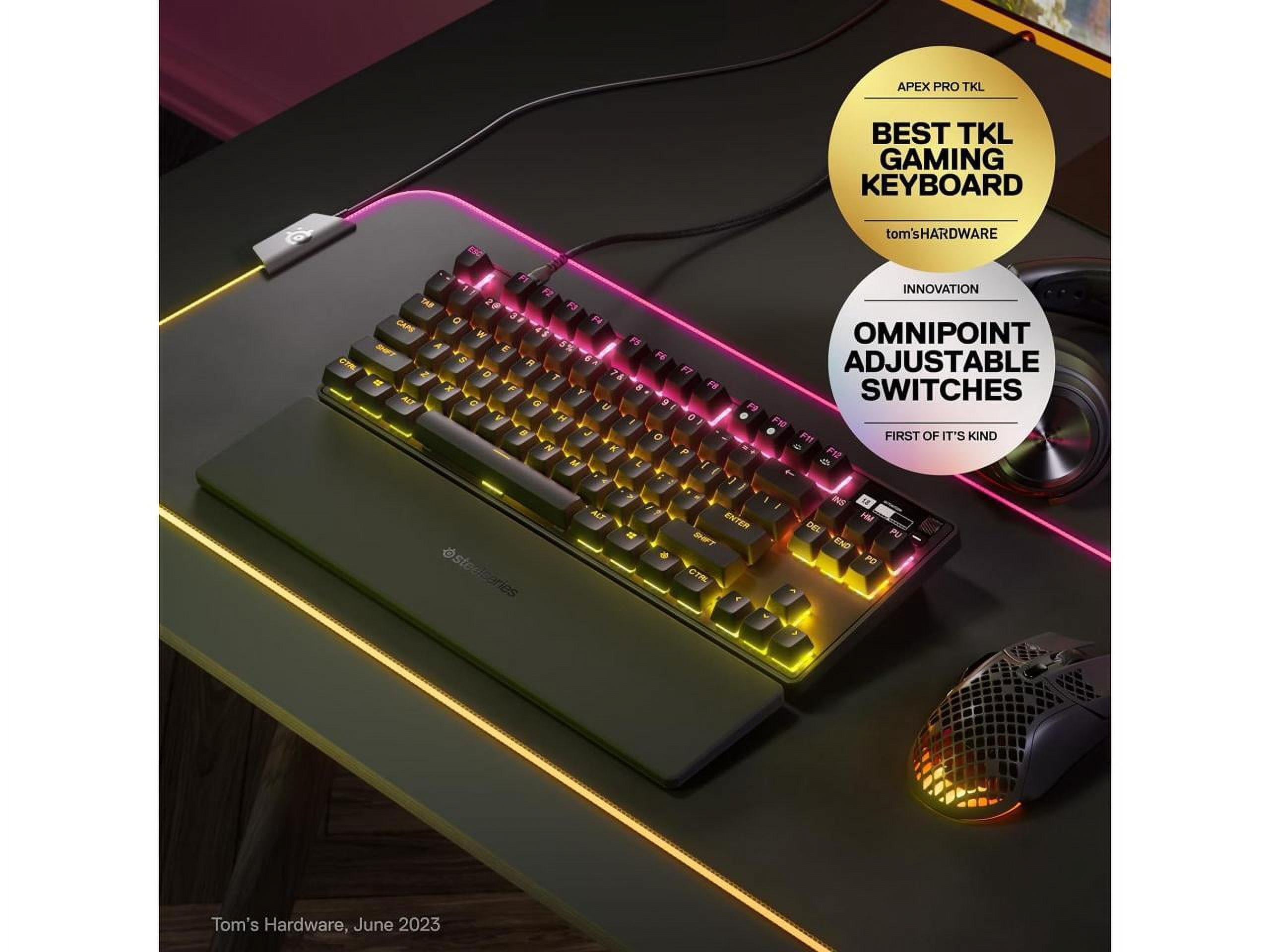  SteelSeries Apex PRO TKL Keyboard : Video Games