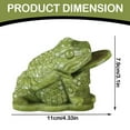 thumbnail image 3 of ⚡ Big Sale ! Jade Frog With In Mouth Frog Three Legged Wealth Frog Or Statu Frog Feng Shui With Jade Statue Chinese Feng Shui Natural Jade, 3 of 9