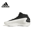 thumbnail image 2 of Zapatillas de baloncesto Adidas AE1 Mid Top, nuevas y resistentes a los impactos y antideslizantes, para hombre, color negro y blanco, 2 of 5