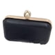 thumbnail image 1 of Bolso de noche para mujer Fernando rectangular elegante con marco de metal, 1 of 8