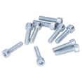 thumbnail image 4 of Garden Machine Bolts,20pcs M5 Screws Iron Full Thread Screws Machine Spline Screws Streamlined Design, 4 of 14