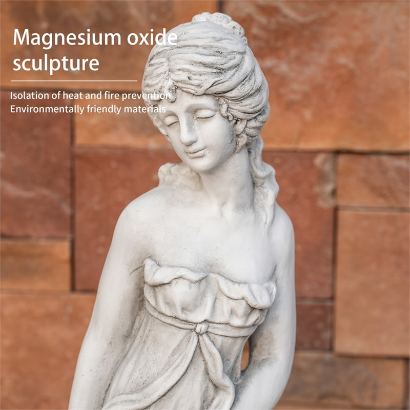 34.6" Tall Elegant Classical Sculpture Art for Indoor Garden Outdoor