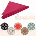 thumbnail image 4 of 2-Pack Solid Color Bandanas, 21inch/54cm Polyester Soft Headband Scarf Neckerchief for Men/Women/Cowboy, 4 of 5