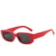 thumbnail image 1 of Gafas de sol 2020, gafas de sol con montura cuadrada de moda europea y americana, gafas cuadradas con personalidad a la moda para mujer, montura roja 95004 XianweiShao 9024715050397, 1 of 1