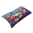 thumbnail image 3 of Kll Spring Flower Seasonal Pillow Covers Envelope Closure,Super Soft And Cozy Fuzzy Fleece Pillow Case Cover 20"X30", 3 of 9
