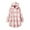 Pink, variant on Elvqul Fuzzy Jacket for Women Hooded Outerwear Winter Warm Plaid Sweaters Thick Womens Coat Long Sleeve