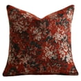 thumbnail image 2 of Vintage Floral Pillow Cover, Soft Jacquard Throw Pillow Case, Classic Flower Pattern Decorative Cushion Cover for Sofa Couch Bedroom Living Room Home Decor, Pillow Insert Not Included, 2 of 8