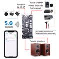 thumbnail image 4 of maskred 3.5mm Stereo 5.0 Power Amplifier Power Amplifier Board Stereo DIY Power Amplifier Board 2 Channel Amp Module Black, 4 of 8